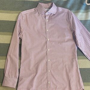 Charles Tyrwhitt Lavender Check Dress Shirt